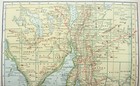 South Australia - Original 1910 Map By Dodd Mead   Company  Antique