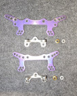 Hcr Hardcore Racing Tc3 Front   Rear Titanium Shock Tower Shocktowers Set Rare