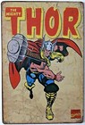 8x12 Tin Signs 2pc Set Mighty Thor Marvel Comics Superhero Vintage Door Wall New