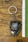 1pc Marvel Black Panther Movie Metal Antique Silver Tone Keychain Key Chain New