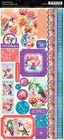 Graphic45 Flight Of Fancy Cardstock Sticker Set Scrapbooking  2  Sheets