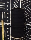 1 4    Quarter Inch 6mm Wide Flat Elastic  White Or Black  140 Yd  Great For Masks