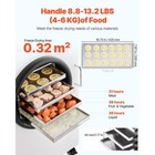 Vacuum Freeze Dryer 4-layer Fruit Vegetable Freeze Drying Machine W  Pump White