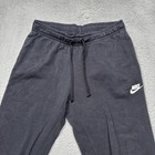 Nike Sweatpants Women s Medium Black Joggers Tapered Cotton Blend Cj7719-010