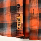 Dixon X Youth Division Orange Flannel Size S
