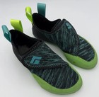 Black Diamond Momentum Kids Climbing Shoes Youth Size 2 Black Green