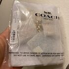 Nwt New Coach Ca031 Wildflower Cluster Bag Charm Color Block Signature