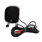 Logitech Z-640 Computer Satellite Speakers  Red white Wire Tested