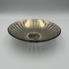 Vintage Georges Briard Glass Bowl Gold Fish Geometric Design Mcm Retro 7 5   