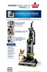 Bissell Powerforce Helix Turbo Rewind Pet  Upright Vacuum  Pet Friendly