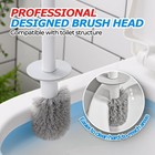 Toilet Bowl Brush And Holder Set - Toilet Scrubber Brush cleaning Brush bathroom