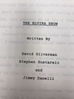 The Elvira Show Tv Spec Script Draft  By David Silverman Stephen Sustarsic 