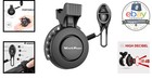 Electric Bike Horn Bicycle Scooter 120db Black Rechargeable Waterproof Ip65