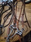 Two Western Bridles Complete With Bit And Reins