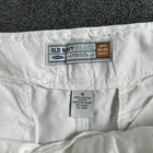 Old Navy Bermuda Chino Shorts Womens Size 10 White Cotton 10  Inseam