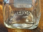 Patron Silver Tequila 50ml Cork Top Glass Bottle Empty Mini Mexico