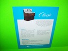 Rowe Ami Model R-74 Classic Original 1975 Phonograph Jukebox Music Sales Flyer  