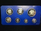 1976 Jamaica Proof 7 Coin Set   Minted At The Franklin Mint   No Ogp