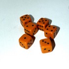 Vintage 1930s Tested Bakelite Catalin Butterscotch Dice Set Of 6 5 8 