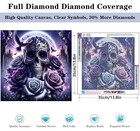 Diamond Art Kits For Adults - 5d Diy Skull Diamond Painting Kits For Adults Begi