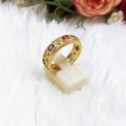Ring Gold Micron Noppakao 9 Colors Gem Jewelry Talisman Thai Amulet Size 8