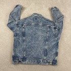Vtg Levi   s 70507-0219 Acid Wash Denim Trucker Jacket Mens Xl Made In Usa Type 3