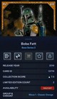 Topps Star Wars Card Trader 2016 Boba Fett 2cc Tier 10 Classic Orange - Digital