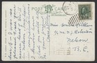 1913 Nelson Fruit Fair Slogan Cancel Receiver On  Post Card From Fernie Bc