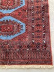 Vintage Traditional Hand-knotted Geometric Oriental Wool Rug Carpet 150x95 Cm