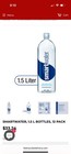 Smart Water 1 5 Liter 12 Pack Electrolye Vapor-distilled Water Bottles