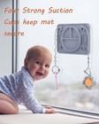 Strong Suction Baby Placemat  Silicone Toddler Plate With 4 Toy Str    Fast Ship