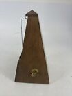 Vintage Seth Thomas Metronome Wind Up De Maelzel Talley Industries Music Timer