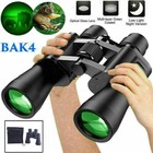 180x100 Military Binoculars Day night Bak4 Optics Waterproof Camping High Power 