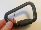 10 Pack Black Fusion Tacoma Carabiner Extra Duty 60kn - 11 200lbs High Strength