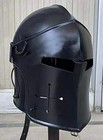 Handmade Medieval Barbuta Burgonet Helmet Crusader Knight Templar Armor Helmet