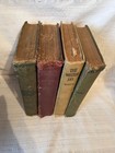 Lot Of 4 Antique Vintage Novels Poor Condition Books Old Wyoming Westerners   