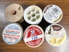 Thread 6 Partial Spools Purple Gray Tan Blue 1  X 1 3 8  Carpet Heavy Duty