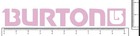 Xxl Burton Word Snowboard  Die Cut Sticker Decal 10 5  X 1 7  Pick Your Color