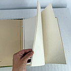 Vintage Floral Photo Album Scrapbook Unused Blank Mounting Pages Floral Cover