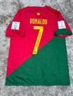 Cristiano Ronaldo Signed Portugal World Cup 2022 Jersey Beckett Coa