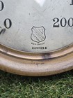Vintage Ashcroft Co  Large 9 25    Brass 200 Psi Pressure Gauge Pat Off 449029 A