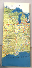 Vintage Conoco Pocket Touraide Map-road Map 1963