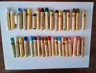Sennelier Oil Pastels  Lightly Used  35 Sticks - Price Reduced   Free Shipping