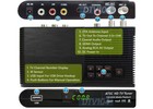 Dtv Antenna Receiver With Closed Caption Usb Dvr Function  Digital Media Player 