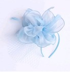 Saferin Fascinator Women Hair Clip Hat Bowler Feather Flower Wedding Party Tea