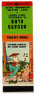 Oscars Club Matchbook Matchcover - Richmond  California