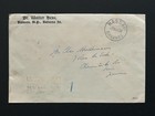 Bahamas 1938 War Tax Stamp Registered Cover Walter Hess Nassau New York