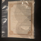 5000 Rock Island 1871 Railroad Bond Cancelled W  Punch Holes