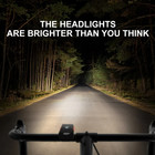 Usb Rechargeable Led Bicycle Headlight Bike Front Light Cycling Lamp For Night