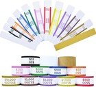600pcs Money Bands For Cash - Self-adhesive Money Wrappers For Bills  Currency S